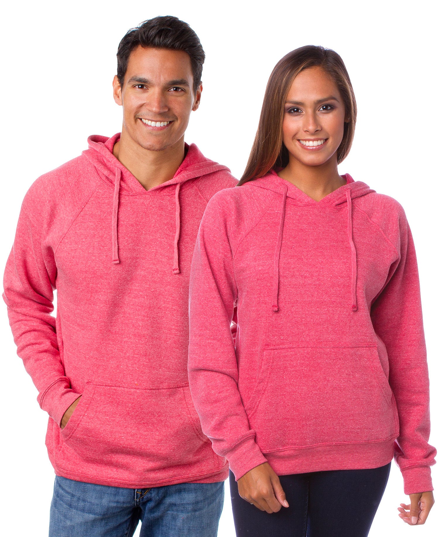 Independent Trading Unisex Special Blend Raglan Hooded Pullover