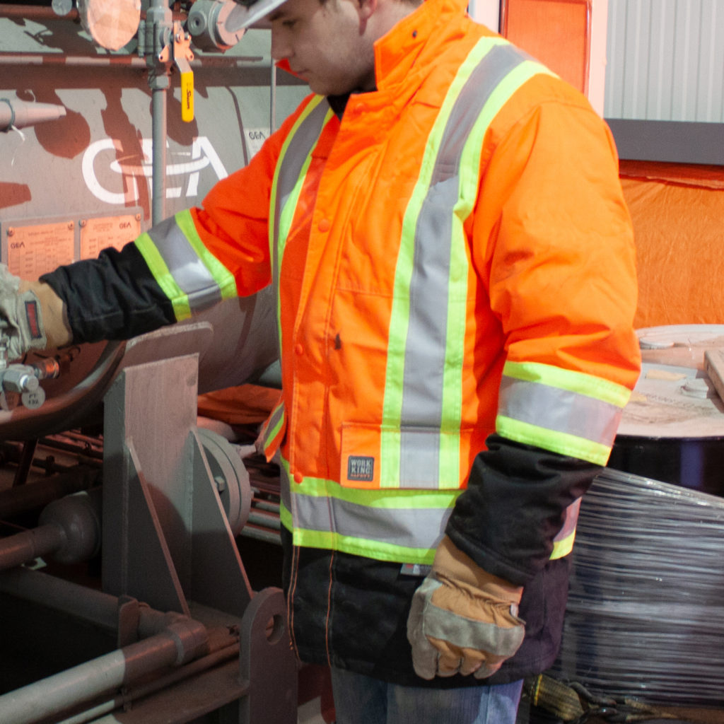Tough Duck® Lined Safety Parka S176