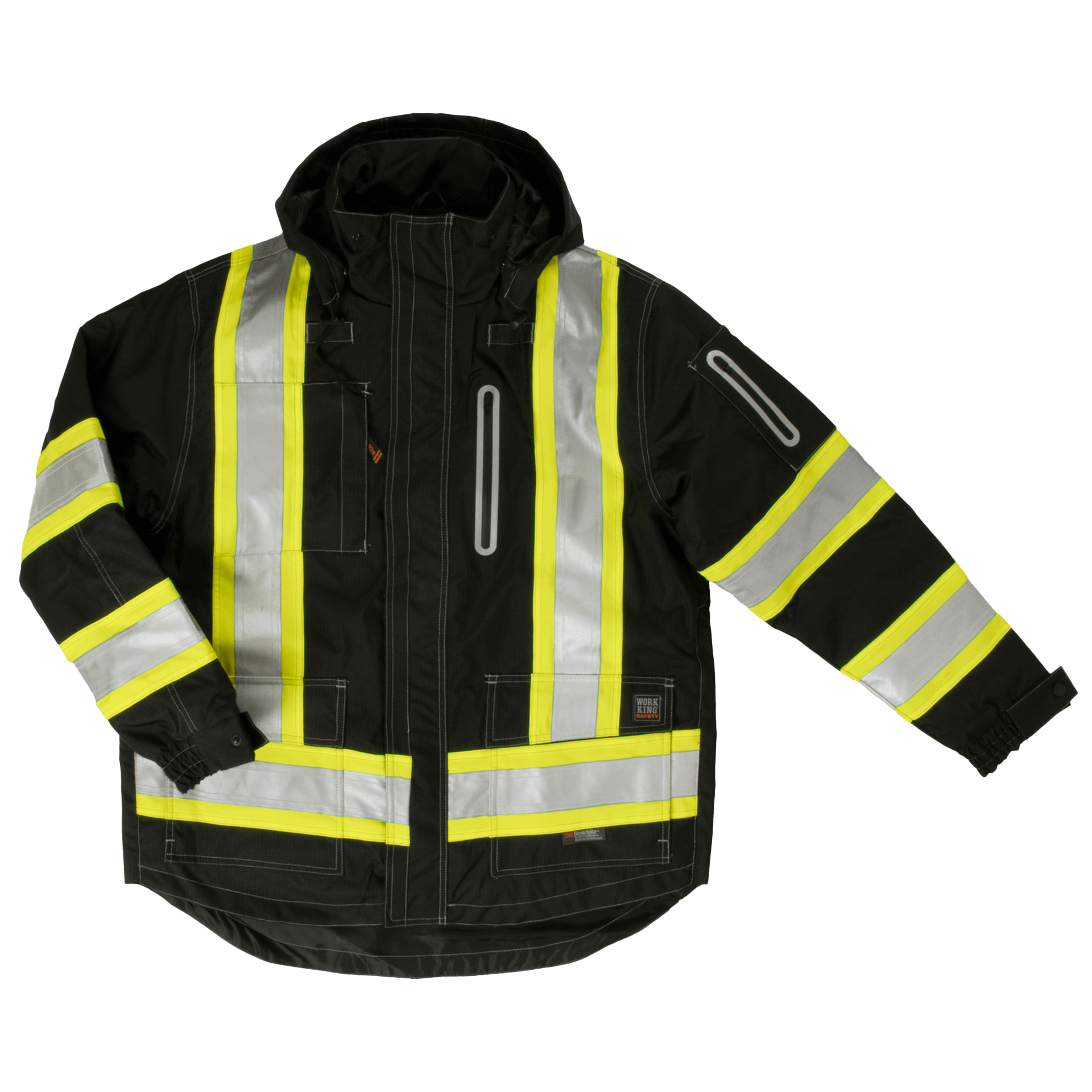 Work King® 4-in-1 Safety Jacket S187