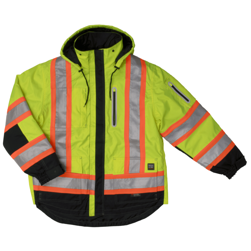 Work King® 4-in-1 Safety Jacket S187