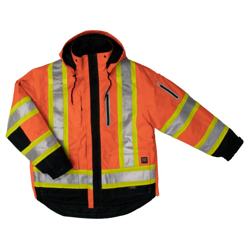 Work King® 4-in-1 Safety Jacket S187