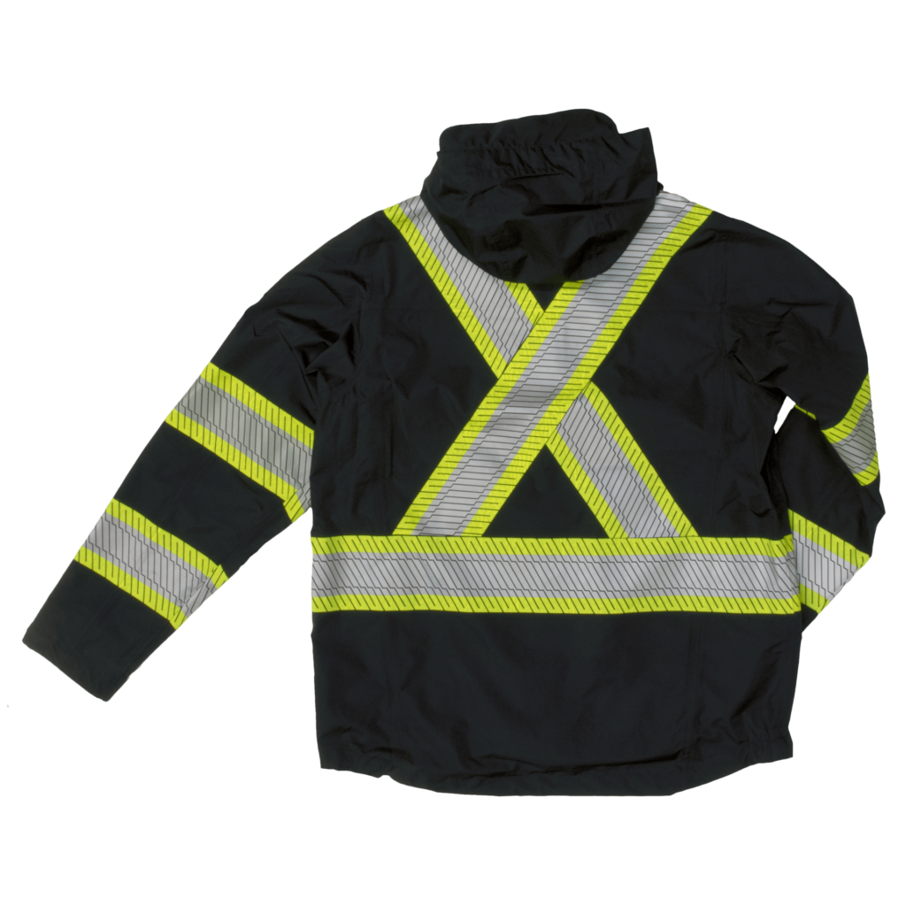Work King® Hi-Vis Packable Rain Jacket SJ05