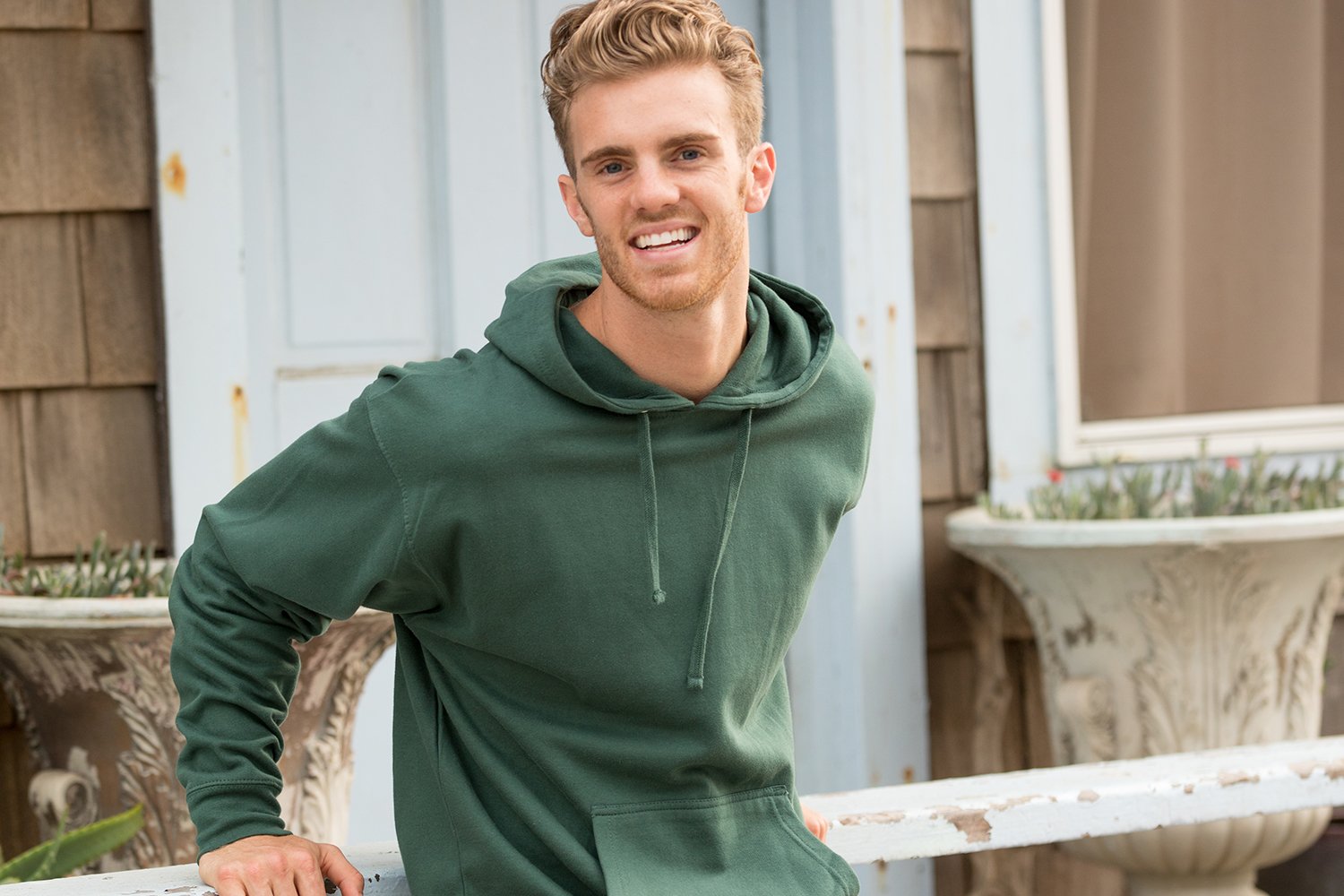 Independent Trading Midweight Hooded Pullover Sweatshirt