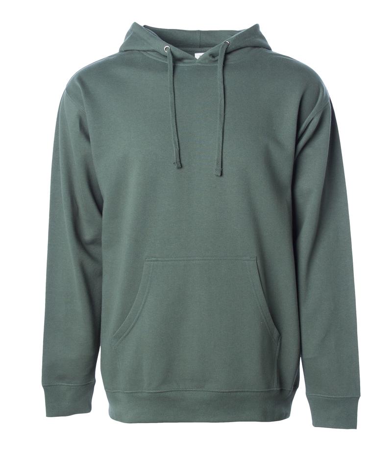 Independent Trading Midweight Hooded Pullover Sweatshirt