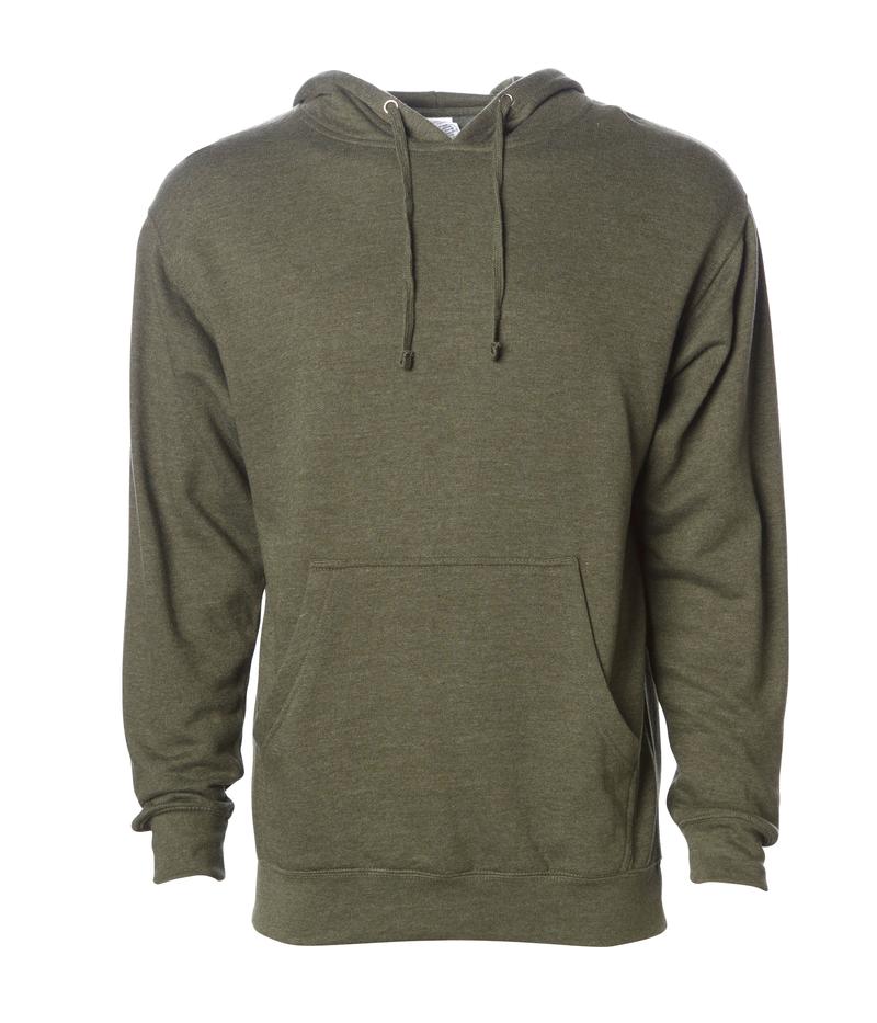 Independent Trading Midweight Hooded Pullover Sweatshirt