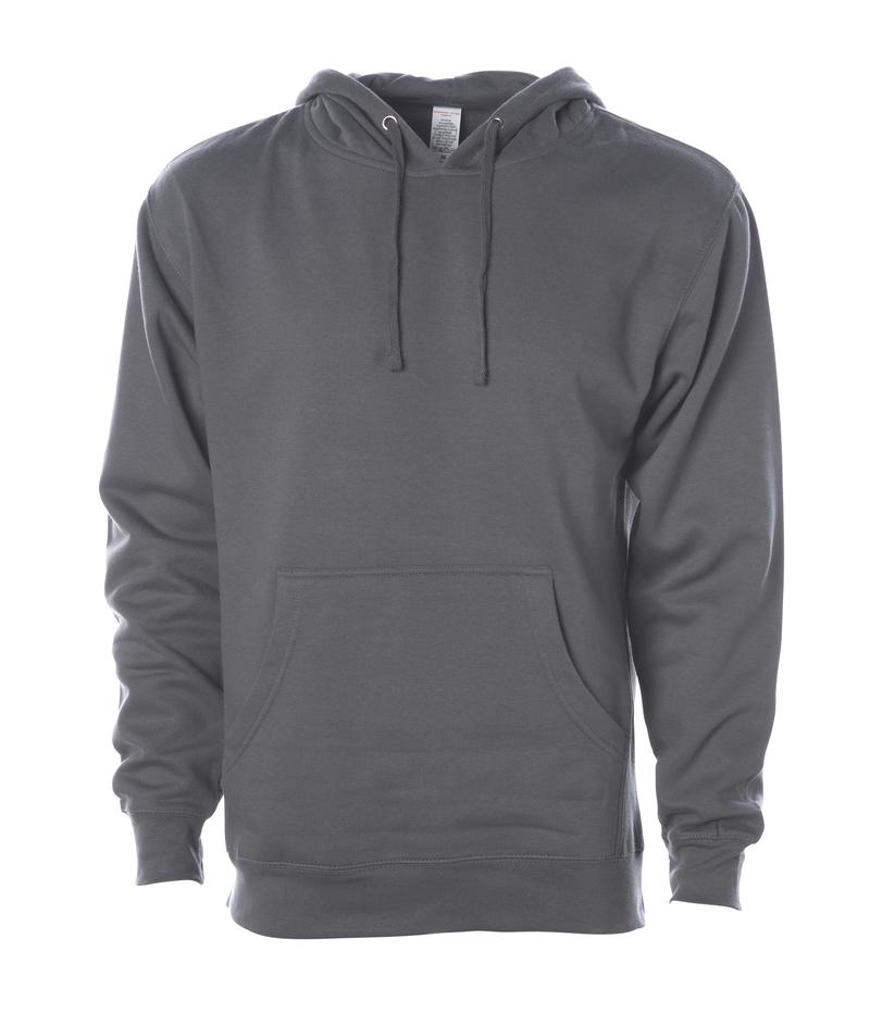 Independent Trading Midweight Hooded Pullover Sweatshirt