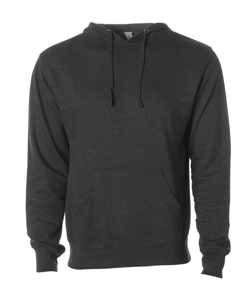Independent Trading Midweight Hooded Pullover Sweatshirt