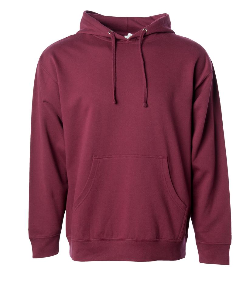 Independent Trading Midweight Hooded Pullover Sweatshirt