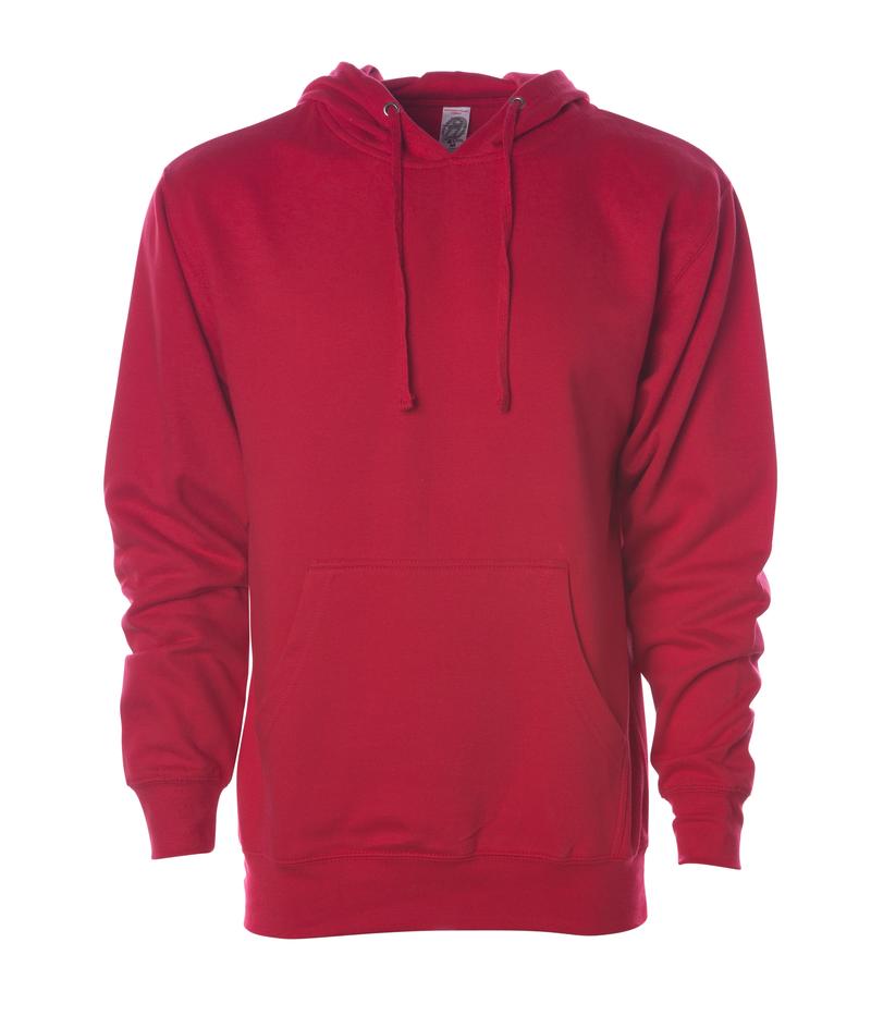 Independent Trading Midweight Hooded Pullover Sweatshirt