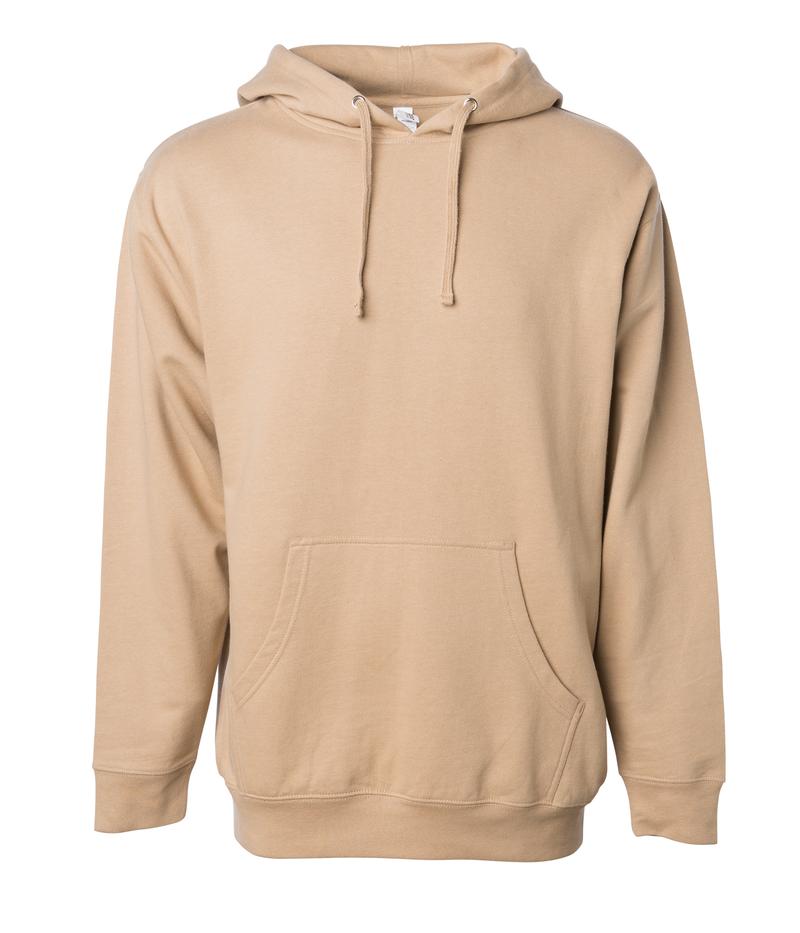Independent Trading Midweight Hooded Pullover Sweatshirt