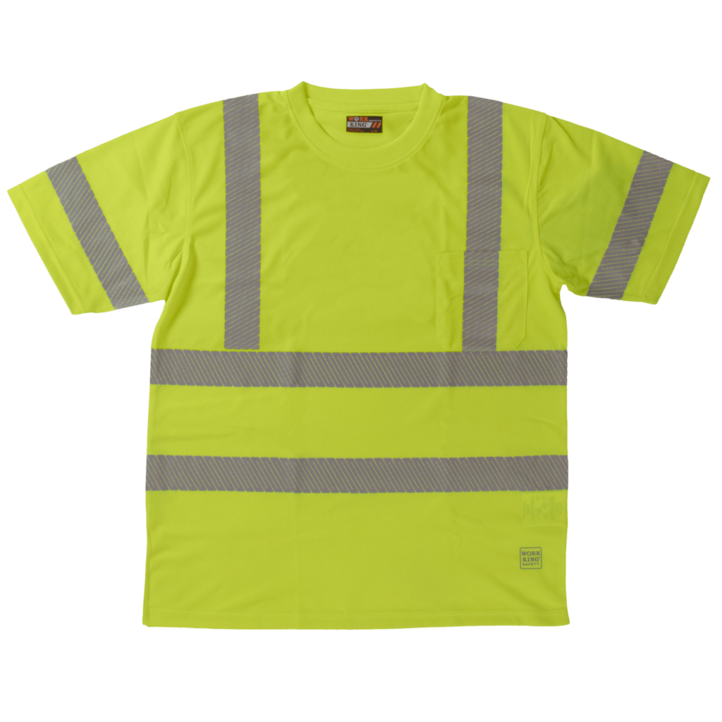 Tough Duck® S/S Safety T-Shirt with Segmented Stripes ST07
