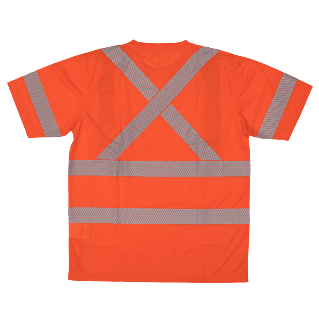 Tough Duck® S/S Safety T-Shirt with Segmented Stripes ST07