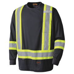 Pioneer® Hi-Viz Safety Long Sleeved Shirts Birdeye Poly 6995