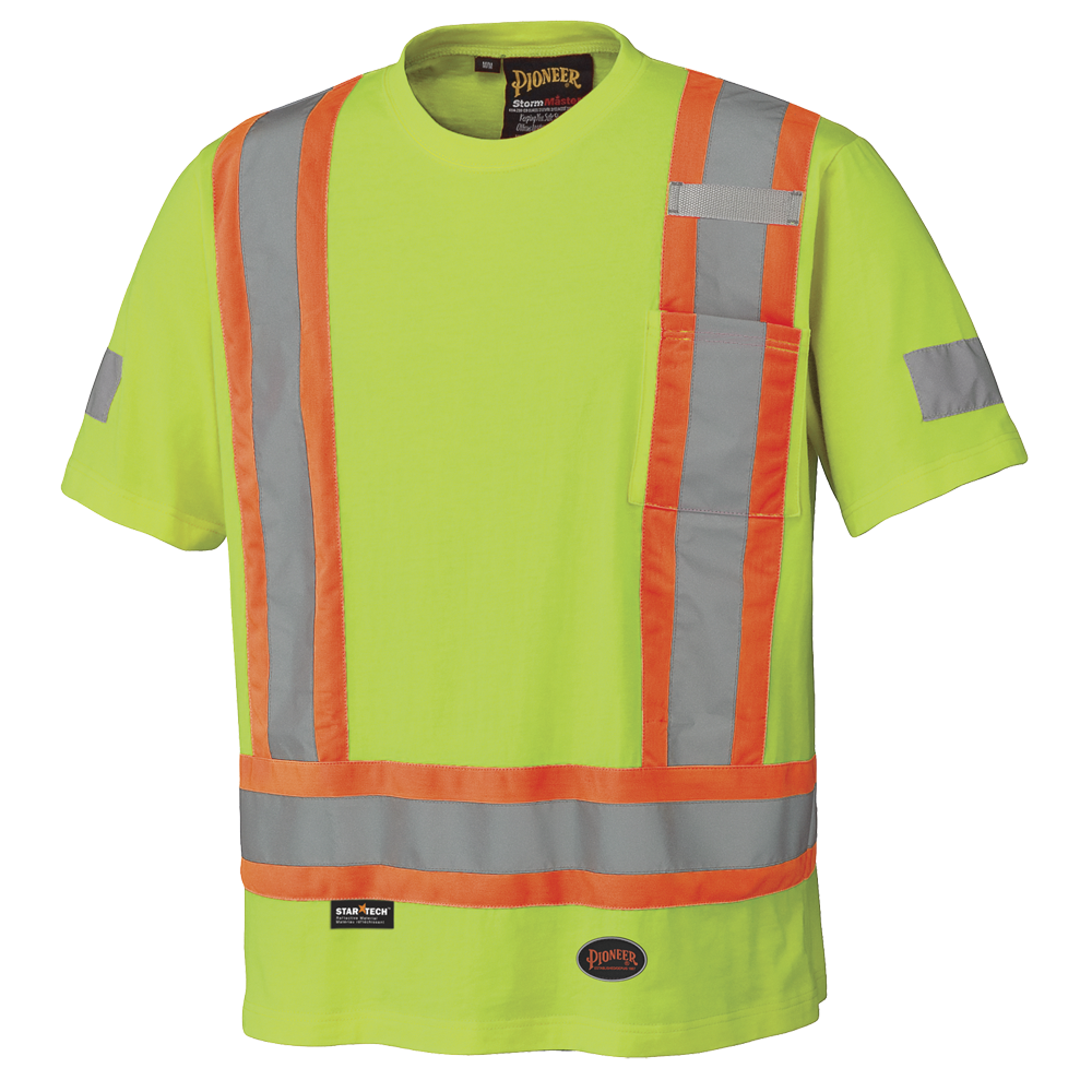 Pioneer® Hi-Viz Safety T-Shirts 100% Cotton 6978