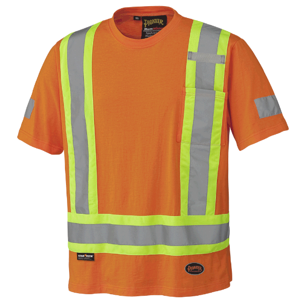 Pioneer® Hi-Viz Safety T-Shirts 100% Cotton 6978