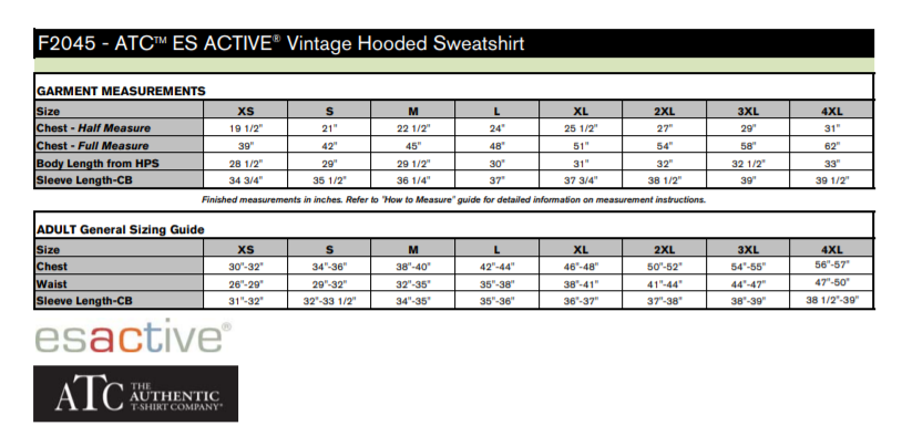 ATC™ ES Active® Vintage Hooded Sweatshirt