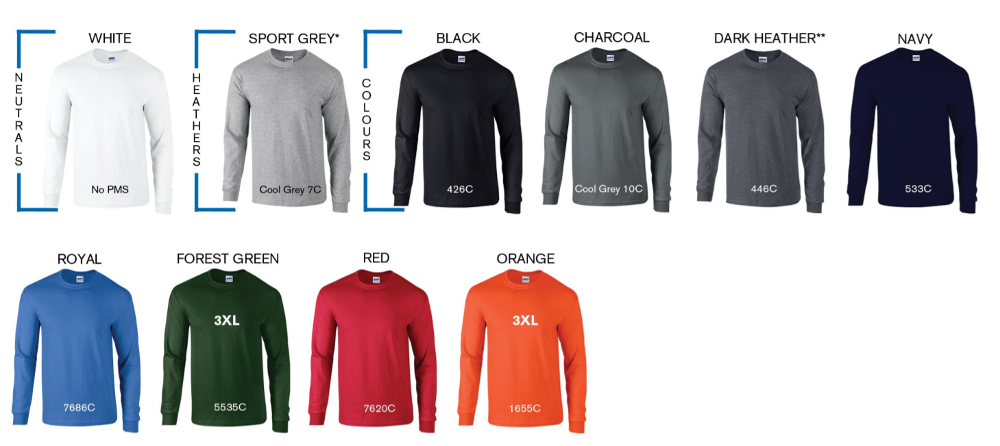 Gildan® Ultra Cotton Long Sleeve T-Shirt