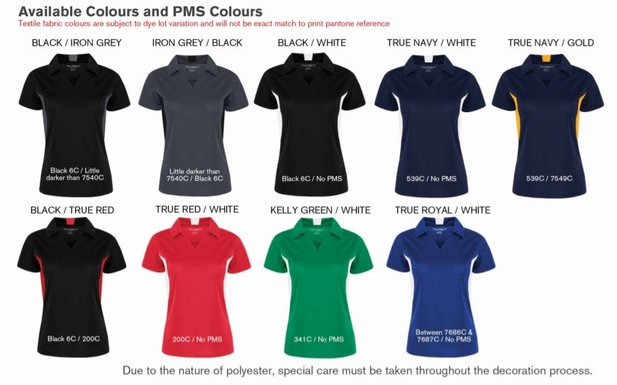 Coal Harbour® Snag Resistant Ladies Colour Block Sport Shirt