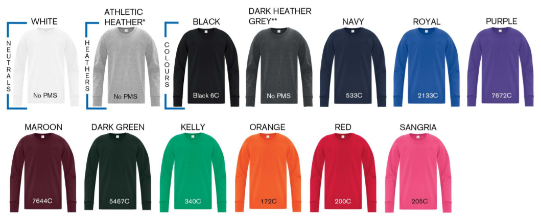 ATC™ Everyday Cotton Long Sleeve Youth Tee