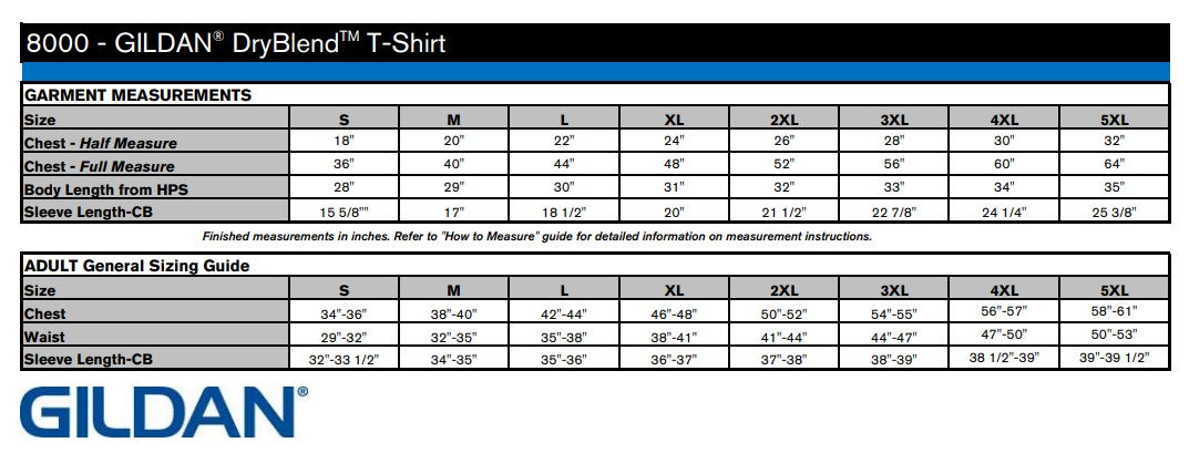 Gildan® Adult DryBlend® 50/50 T-Shirt