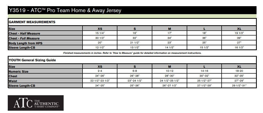 ATC™ Pro Team Home & Away Youth Jersey
