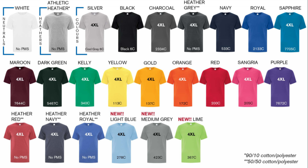 ATC® Everyday Cotton Tee ATC1000