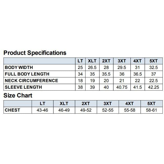 Ash City - Core 365 Men's Tall Operate Long-Sleeve Twill Shirt