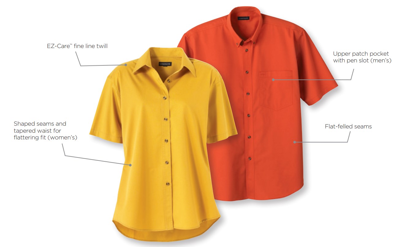 LANDMAR® Matson Ladies' Short Sleeve Shirt