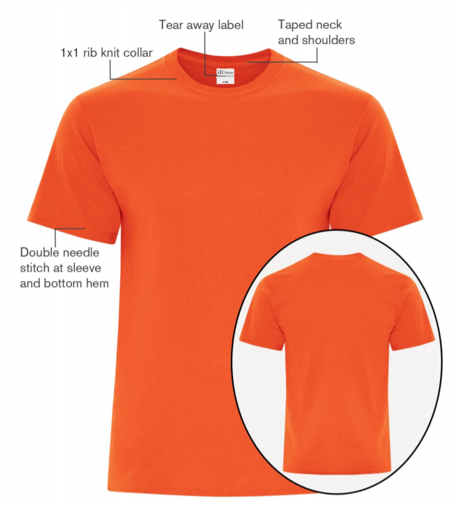 ATC® Everyday Cotton Blend Tee ATC5050