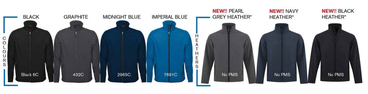 Coal Harbour® EVERYDAY WATER REPELLENT SOFT SHELL JACKET. J7603