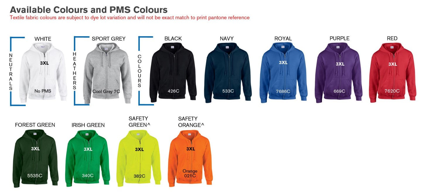 Gildan® Adult Heavy Blend™ 50/50 Full-Zip Hood