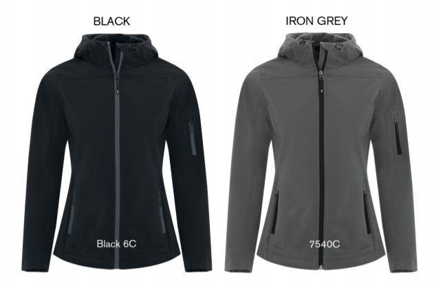 Coal Harbour® Essential Hooded Soft Shell Ladies' Jacket