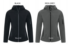 Coal Harbour® Essential Hooded Soft Shell Ladies' Jacket
