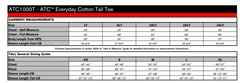 ATC® Everyday Cotton Tall Tee ATC1000T