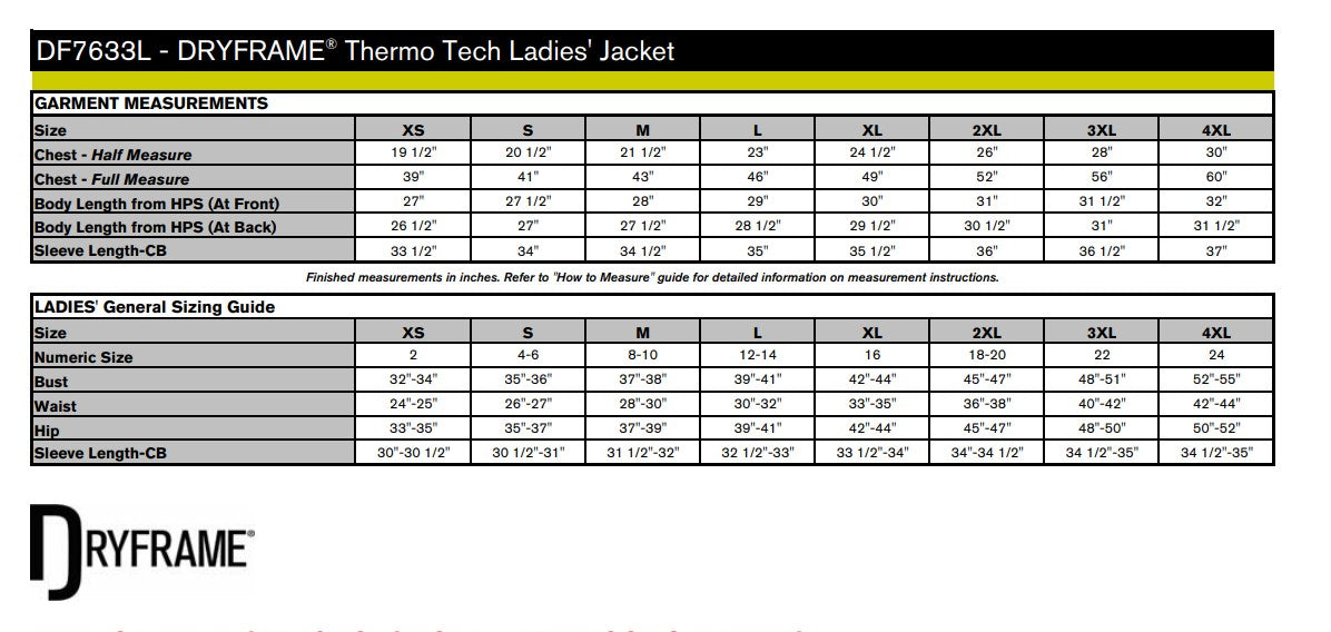 DRYFRAME® Thermo Tech Ladies' Jacket