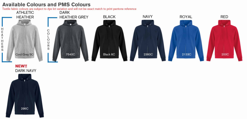 ATC™ Everyday Fleece Full Zip Hooded Sweatshirt