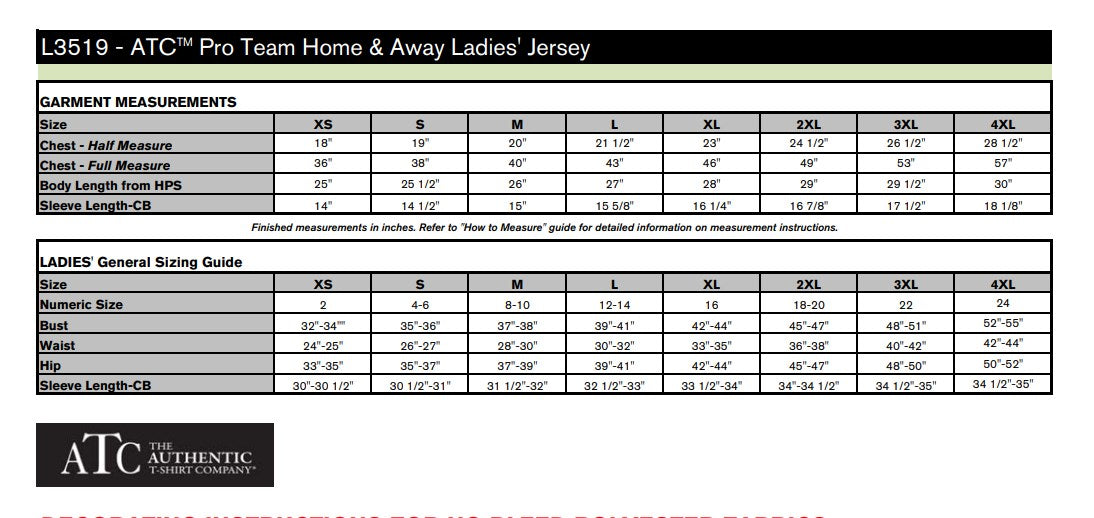 ATC™ Pro Team Home & Away Ladies Jersey