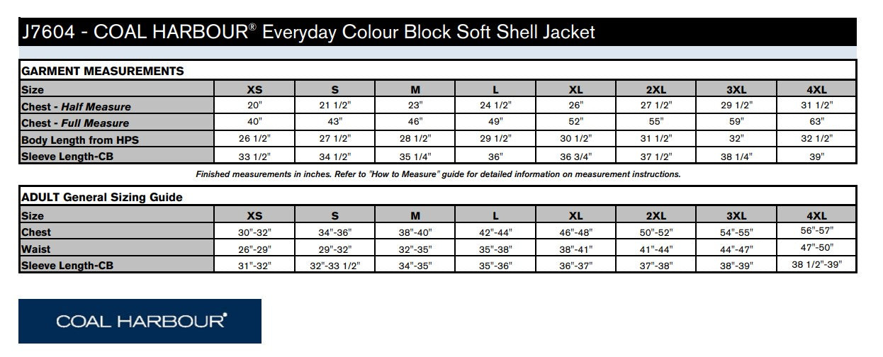 Coal Harbour® Everyday Colour Block Soft Shell Jacket