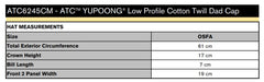 Yupoong® Low Profile Cotton Twill Dad Cap