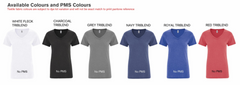 KOI® Triblend V-neck Ladies' Tee KOI8022L