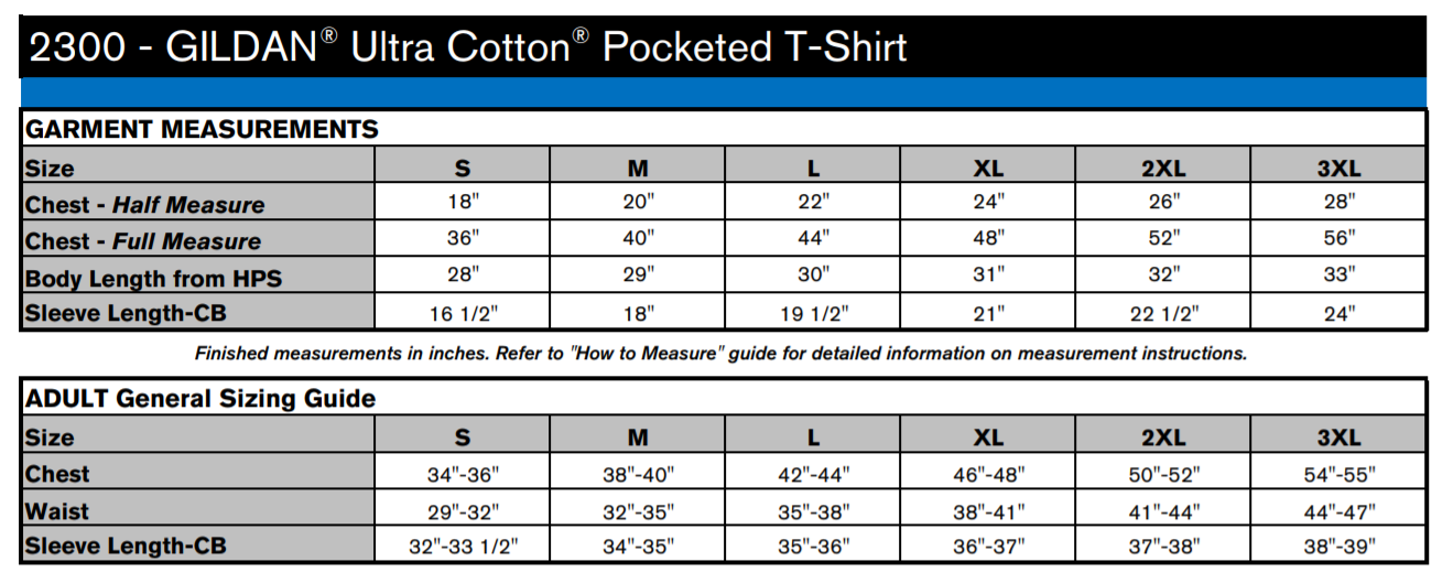 Gildan® Ultra Cotton® Pocket T-Shirt