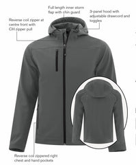 Coal Harbour® Essential Hooded Soft Shell Jacket