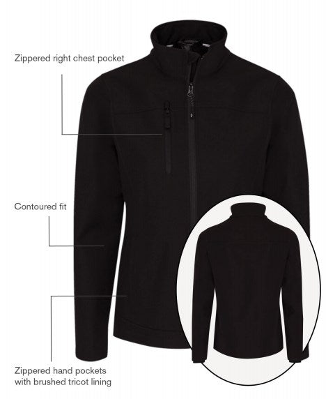 Coal Harbour® COAL HARBOUR® PREMIER WATER REPELLENT SOFT SHELL LADIES' JACKET. L0760
