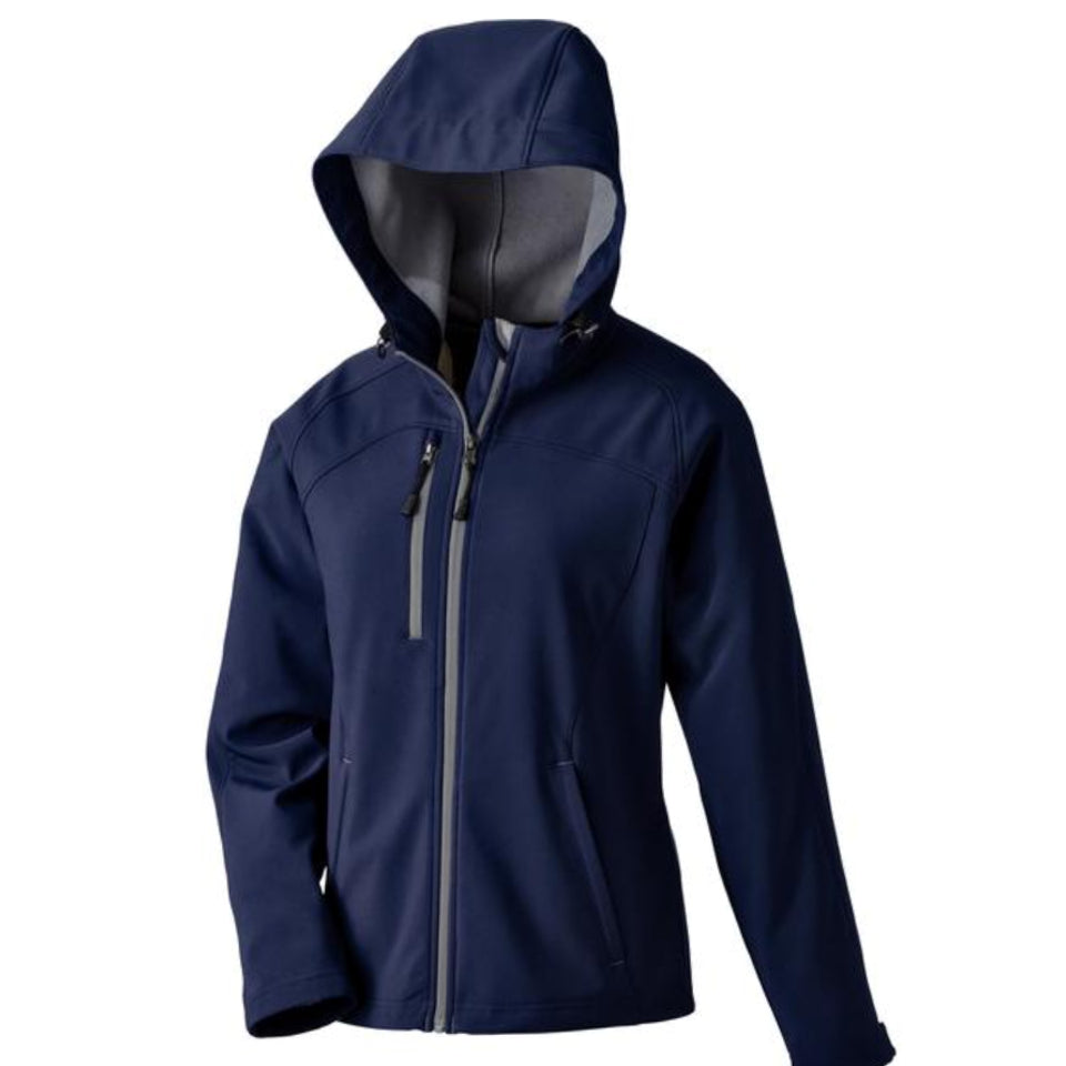 Ash City® North End Ladies' Prospect Two-Layer Fleece Bonded Soft Shell Hooded Jacket