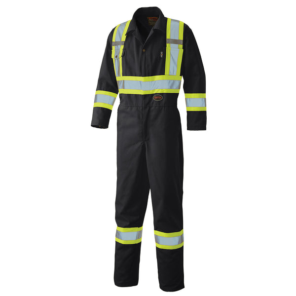 Work Bibs Men's Pioneer 7-Pocket CSA High Visibility Safety Work