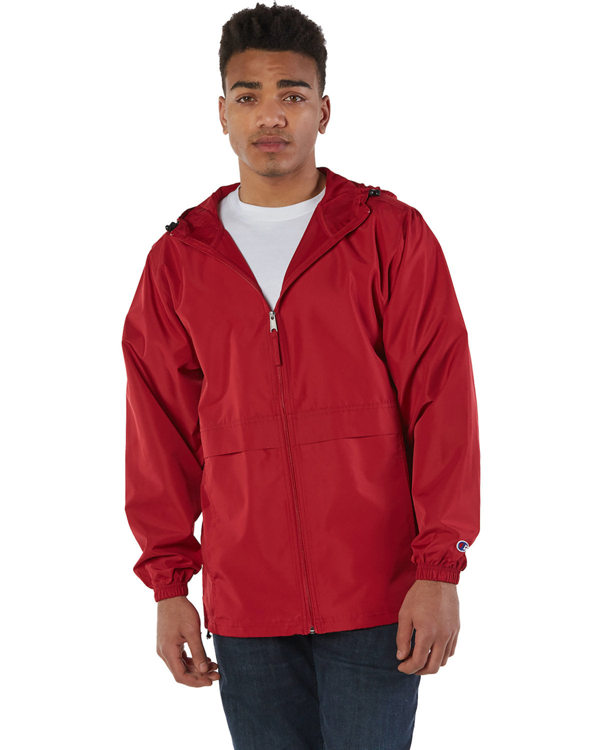Champion® Adult Full-Zip Windbreaker Anorak Jacket