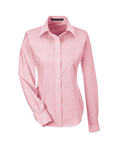 Devon & Jones Ladies' Crown Woven Collection™ Solid Oxford Long Sleeve