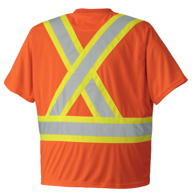 Pioneer® Hi-Viz Safety T-Shirt - Birdseye Poly 6990