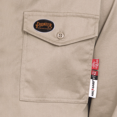 Pioneer® FR-TECH® FR/ARC rated 7 Oz Safety Shirt 88/12 7742