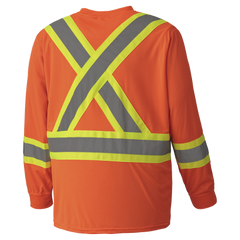 Pioneer® Hi-Viz Safety Long Sleeved Shirts Birdeye Poly 6995